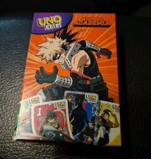 2026 McDonald's Toy UNO Flip Anime MY HERO ACADEMIA Bakugo Canada NEW Cards