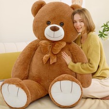 Oso de peluche grande Tezituor 5 pies suave 59 oso jumbo animal de peluche tamaño real