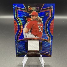 25 Panini Select Rhett Lowder Selective Swatches Blue  Pulsar Prizm (RC)