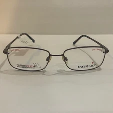 Easytwist Eyeglass Frames MET872 Brown Turboflex 53-17-140