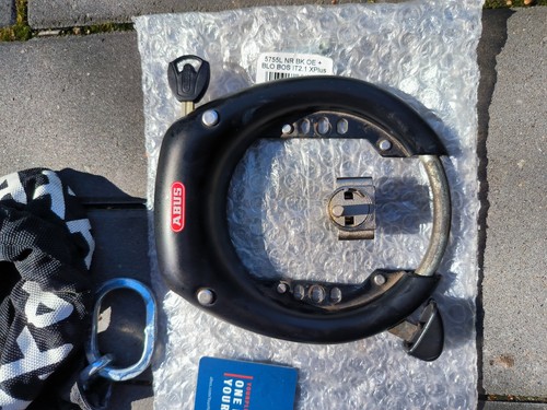 ABUS Rahmenschloss 5755 L + Akkuschloss+ Kette - Bild 6 von 8