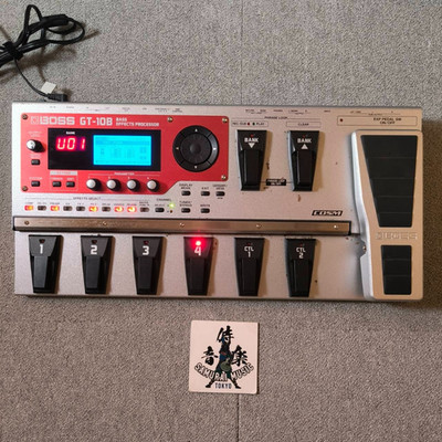 Boss GT-10B Multi-Effects Bass Effect Pedal Mullti Effecter with AC Adapter JP