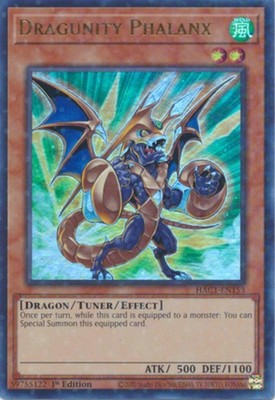 Dragunity Phalanx - HAC1-EN153 - Ultra Rare - 1st Edition (Duel Terminal) - Ligh