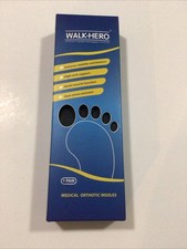 Walk Hero Plantar Füße Einlegesohlen High Arch Herren 11-11 1/2 Damen 13-13 1/2