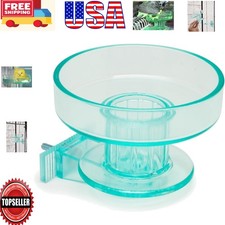 Easy Maintenance Quick Lock Bird Cage Bath for Canaries  Cockatiels - 5x5 Inch