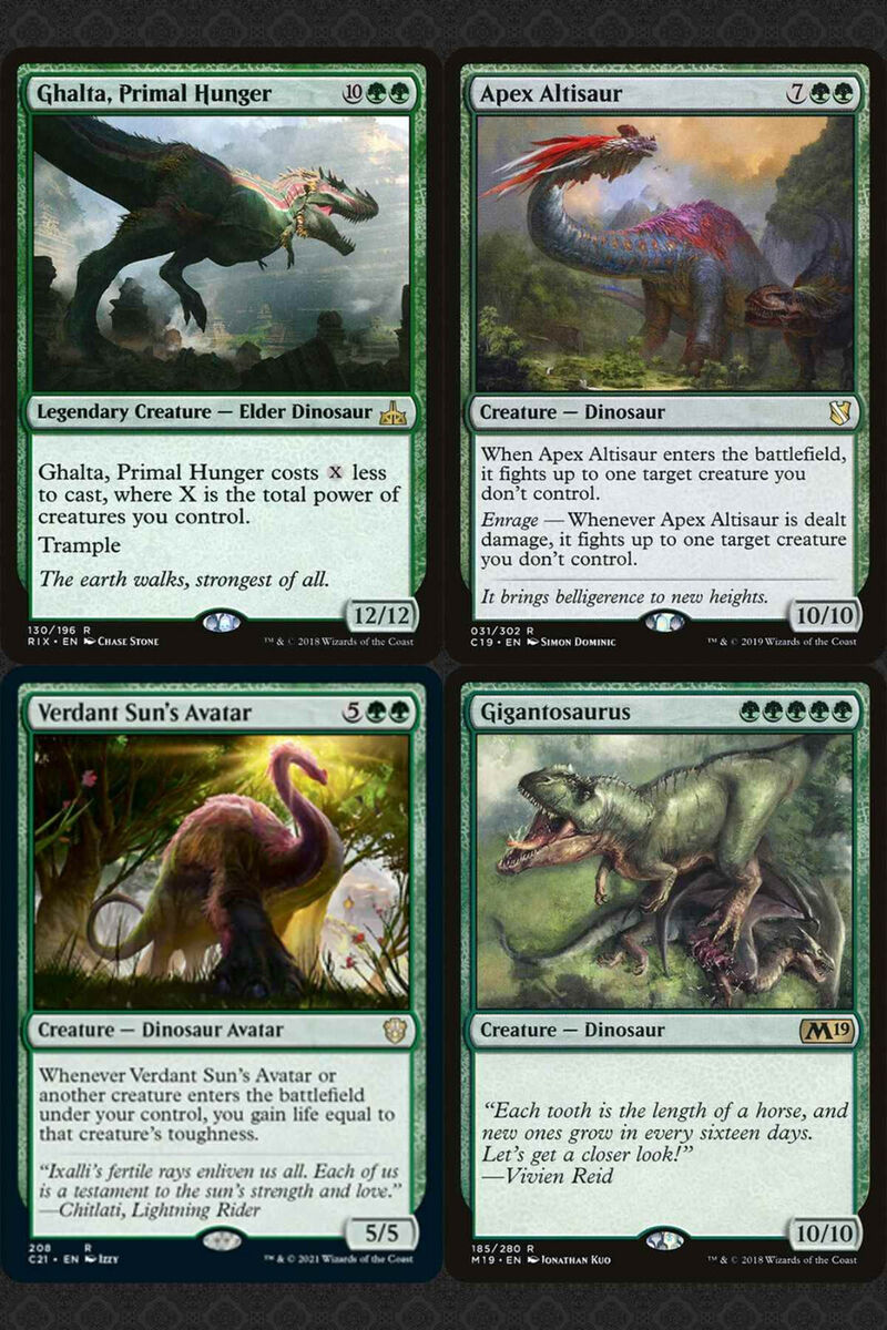 Thrasta, Tempest's Roar DINOSAUR Commader Deck - MTG Ready-to-Play Green EDH | eBay Thrasta, Tempest's Roar DINOSAUR Commader Deck - MTG Ready-to-Play Green EDH | eBay