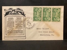 U.S., 1934-1936, FDI /FDC, CACHET Cover, Postmarked