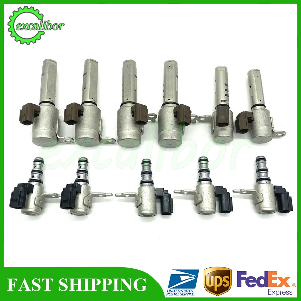 Juego de 11 solenoides de transmisión automática 8DCT MDSA M4JA para 16-20 Acura TLX ILX Foto 2 de 4