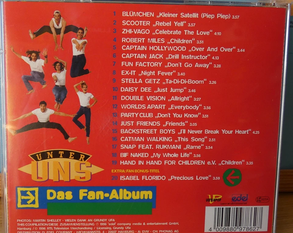 Unter Uns - Das Fan-Album, CD - Bild 2 von 2