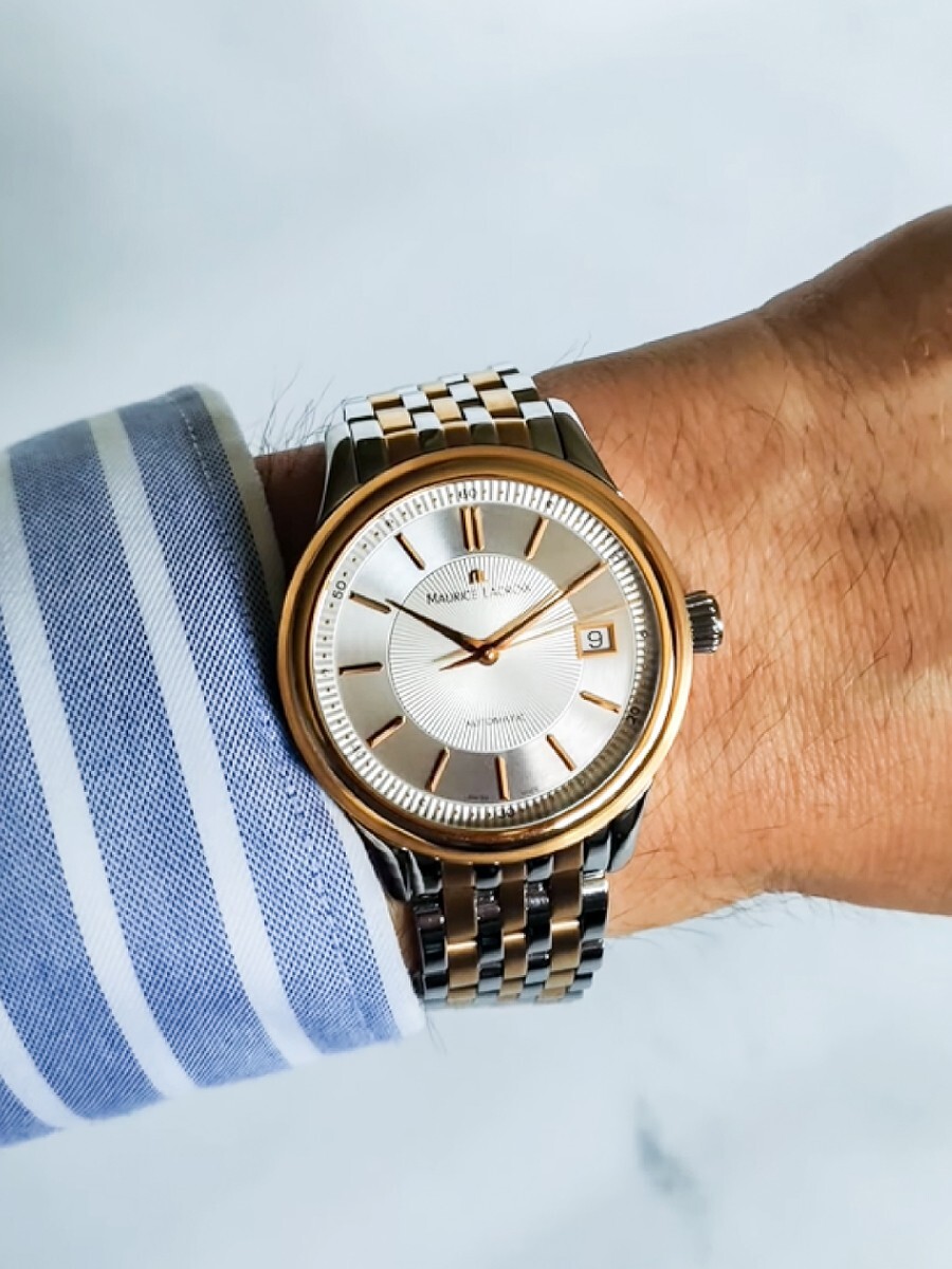 Maurice Lacroix Les Classiques Date - LC6027-PS103-131-1 | eBay