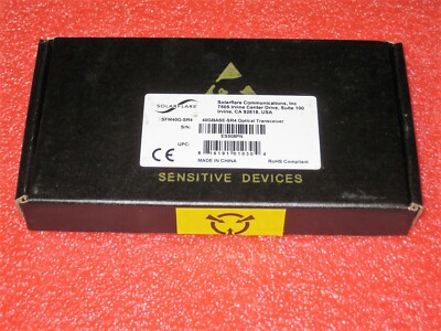 NEW Genuine Solarflare SFM40G-SR4 QSFP+ transceiver 40Gbe LAN 40GBASE-SR 