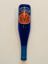 Tap Handle Blue Hills Brewery Craft Brewery Blue Glass Bottle Used
