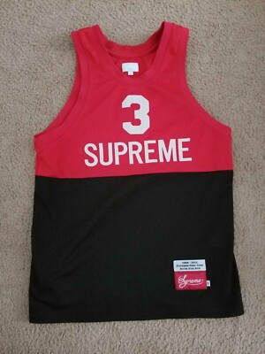 RARE DS 2012 Supreme Split Iverson Basketball Jersey Box Logo Kith Just Don