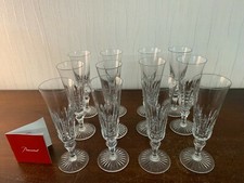 26 Champagne Flutes Buckingham Model Crystal From BACCARAT Price Per Unit 