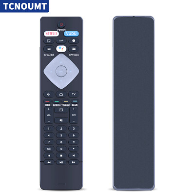 New NH800UP Remote Control For Philips Android TV with Google Voice  Assistant