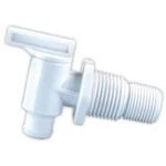 Dual Size THREADED Drain Valve for freshwater tanks - RV - Camper - Motorhome