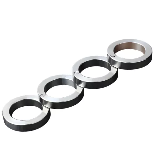 Anillo de cierre de dedo anillo plegable de acero inoxidable giratorio para senderismo anillo unisex - Imagen 7 de 10