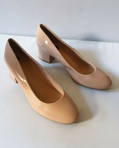 nude wide shoes