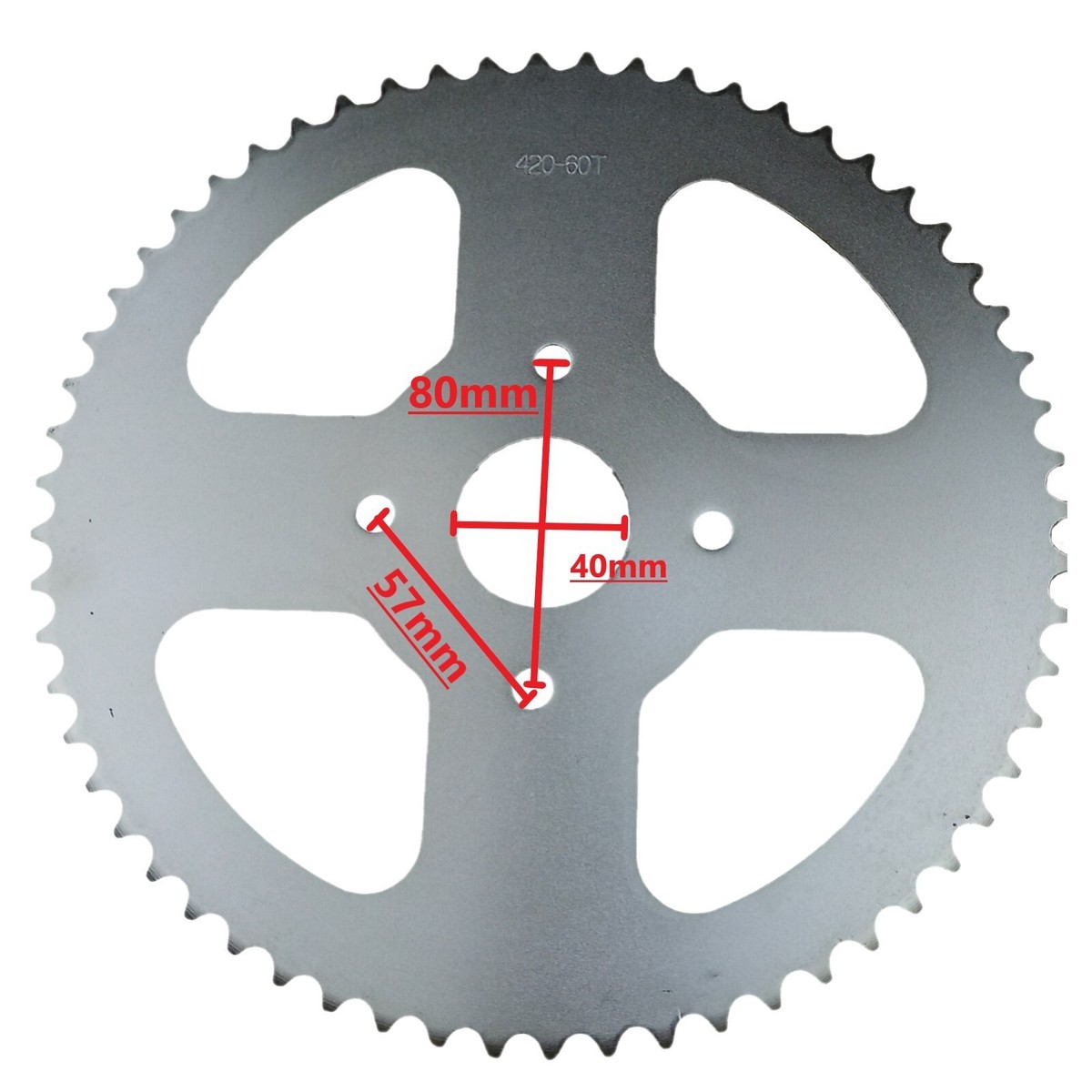 kimie chen　並　200個 420-60T Chain Sprocket for Coleman CT200U Axis M200 Predator 212