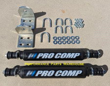1980-96 FORD BRONCO F150 F250 F350 - DUAL FRONT STEERING STABILIZER SHOCKS