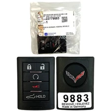 OEM 2014-2019 Chevrolet Corvette Smart Key Fob Remote 5B G09C03JAP5T NON US