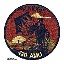 USAF 420th Aircraft Maintenance Unit-420 AMU- B-21 RAIDER-Edwards AFB-VEL PATCH