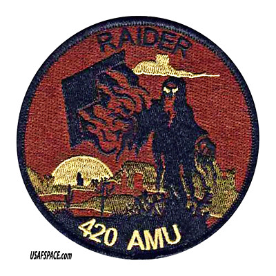 USAF 420th Aircraft Maintenance Unit-420 AMU- B-21 RAIDER-Edwards AFB-VEL PATCH