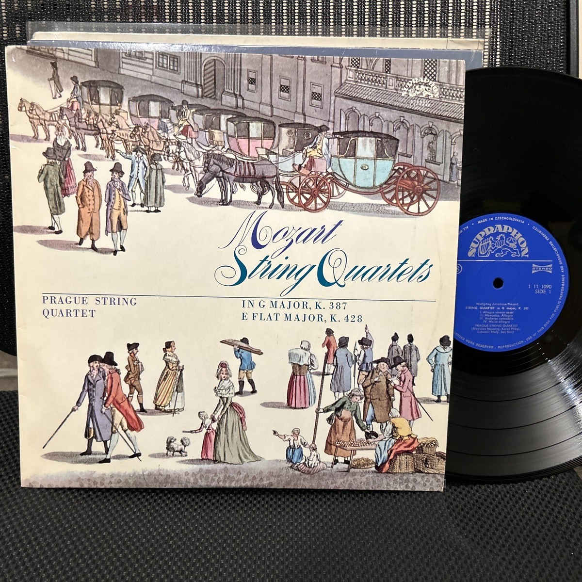 Prague String Quartet Mozart String Quartets-Supraphon–1 11