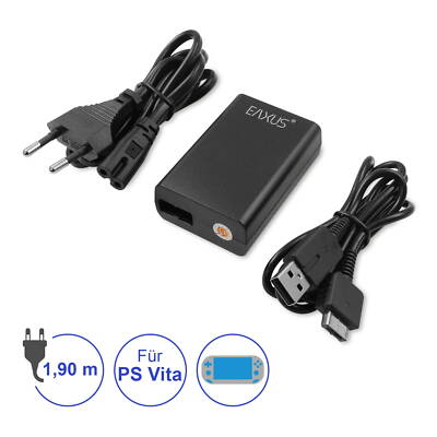 EAXUS ️ Netzteil PlayStation PS Vita USB Ladekabel Ladegerät   1,9 m Kabel NEU