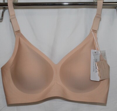 Horisun Women s Bra Nude With Extension NWT Medium = 34 C-D or DD and 36 A or B