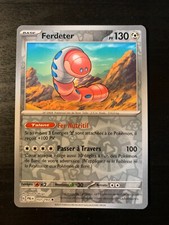 Carte Pokémon REVERSE Ferdeter 151/193 PAL Evolutions à Paldea FR NEUF