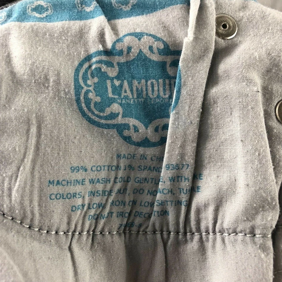 Pantalones Cortos Denim Nanette Lepore L'Amour Negros Talla 9 Estampado Sólido Mini Largo Foto 4 de 4