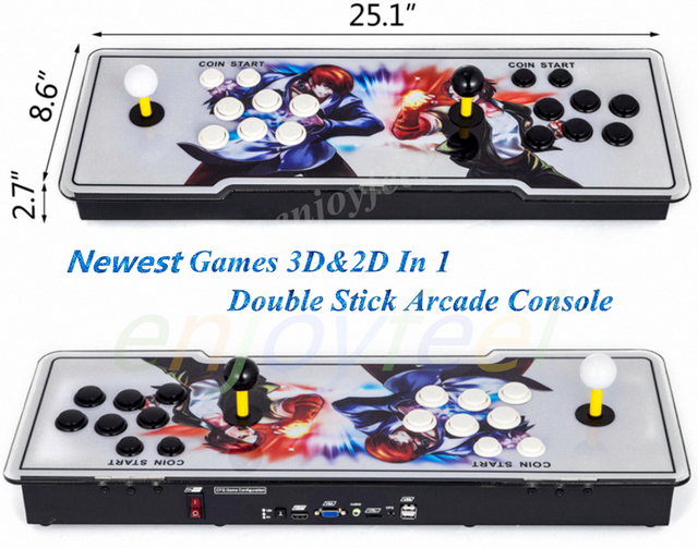 2020 NEWEST Version Pandoras Box 12S 3188 Games 3D 2D In 1 Home Arcade Console EBay