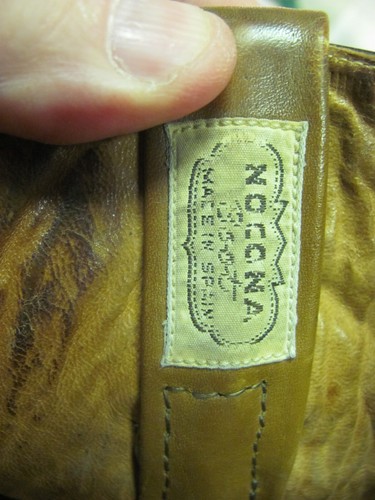 Nocona Cowboy Boots Brown Leather Men’s Style 9004 Size 10B - Picture 9 of 17