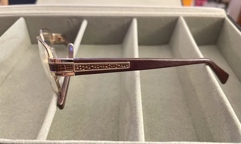 NOVA ARMAÇÃO DE ÓCULOS MASCULINA AUTÊNTICA CAVIAR M4865 C16 - Imagem 3 de 4