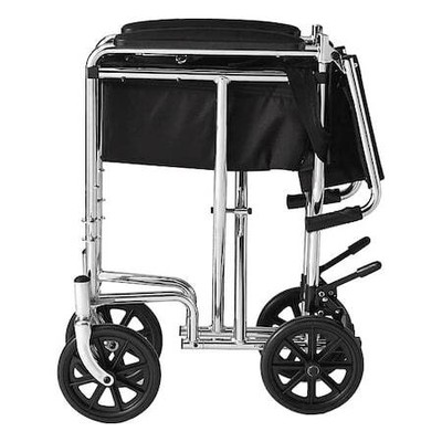 First Voice Mds808200 Transport Chair,250 Lb,19 In Seat