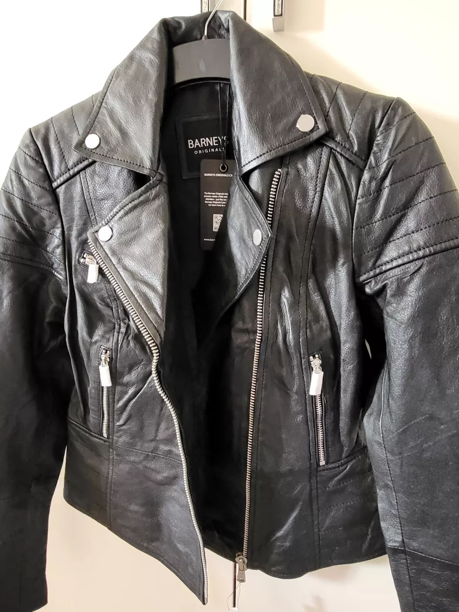 barney original leather jacket