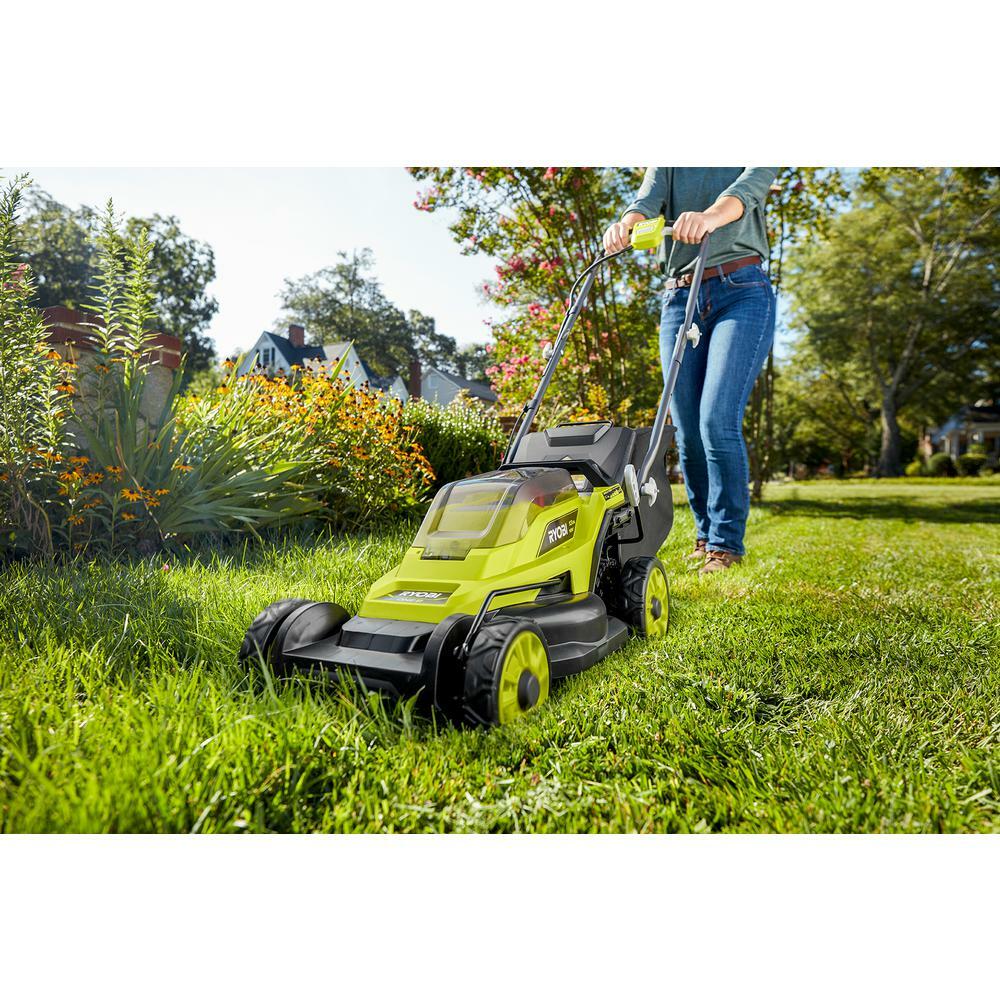 Ryobi Walk Behind Push Lawn Mower 18 