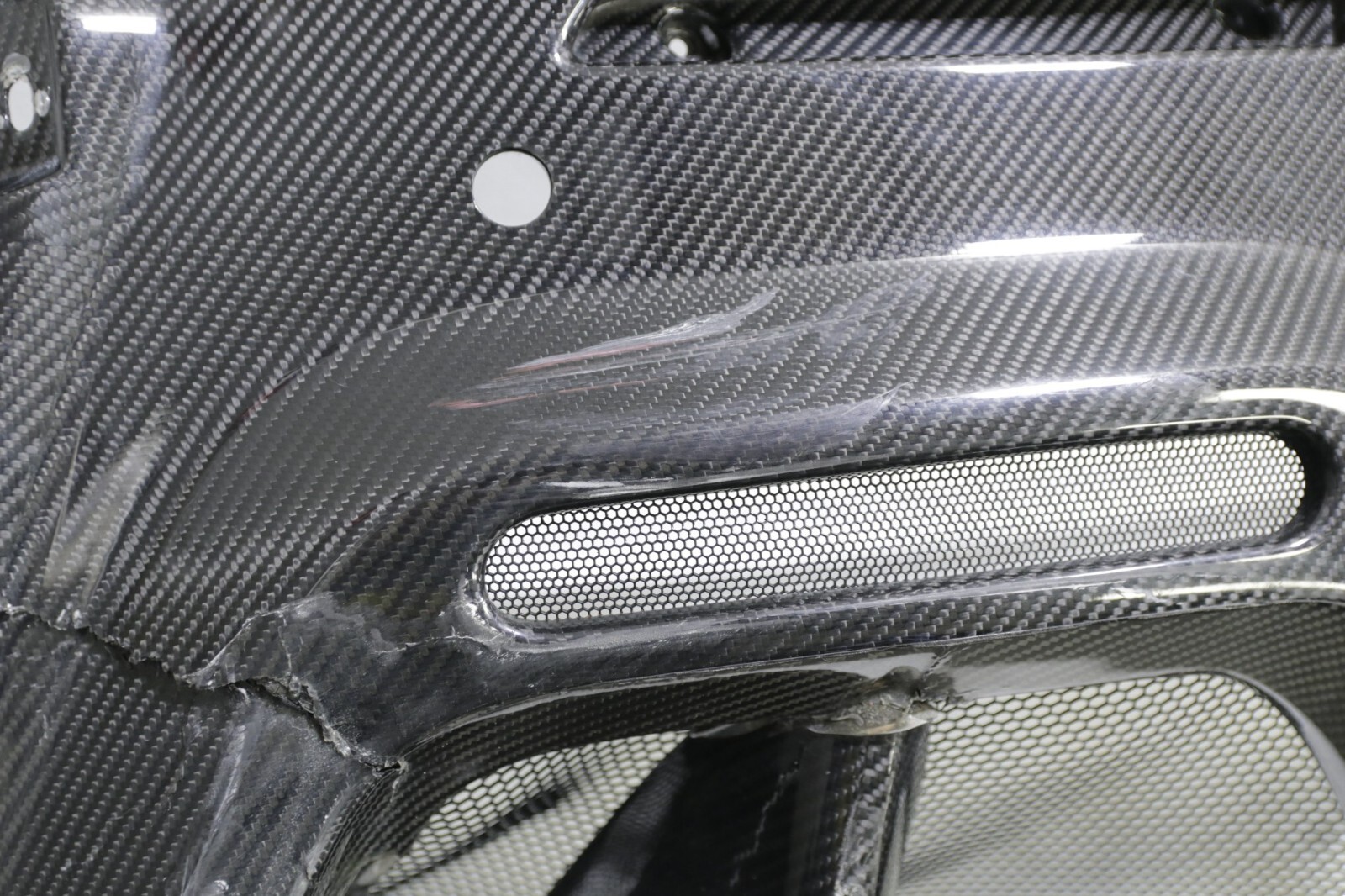 McLaren 600LT Rear Carbon Fiber Bumper Valance Diffuser 13AB829RP 2019 2020 OEM