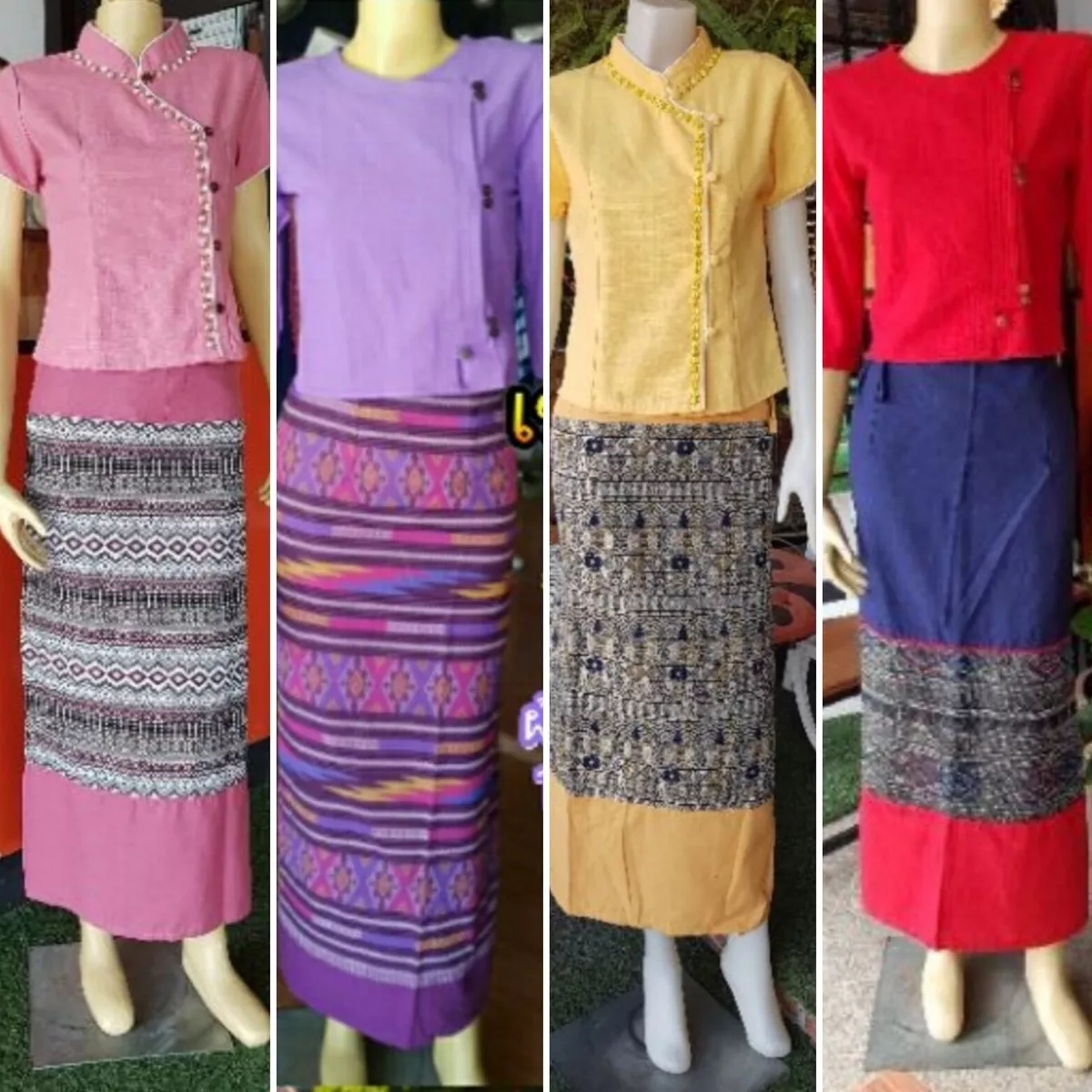 Jupe traditionnelle thailandaise top