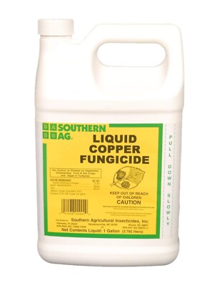 Southern Ag Liquid Copper Fungicide - Prevents Plant Diseases 128 fl oz Jug