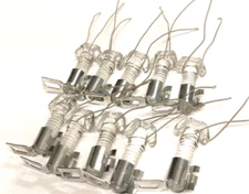 Metal Base Neon Tube Support with assembled with tie wire (Bag of 10)