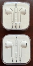 Original APPLE iPhone EarPods Wired 3.5mm - 2 Pairs - Unopened Box