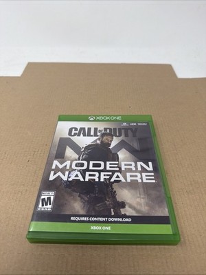 Call of Duty: Modern Warfare Xbox One Tested Complete w/ Case Pre-Owned COD MW