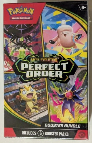 Pokemon TCG Perfect Order Booster Bundle, New Factory Sealed