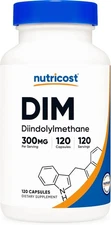 DIM 300mg Diindolylmethane 120 Capsules with BioPerine Nutricost Broccoli NonGMO
