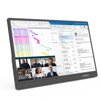Laser 15.6 Inch Full HD Portable Monitor USB-C HDMI