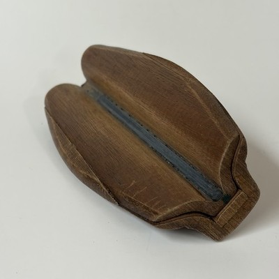 Vintage Ben Lee Super Hen Slate Turkey Call Wooden Signed 