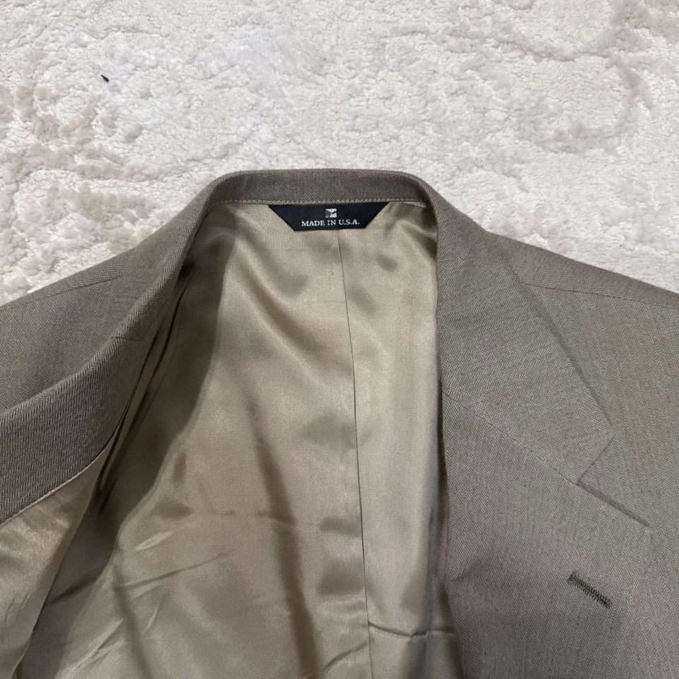 Vintage Ralph Lauren Polo University Club Wool Suit - Image 3 of 4