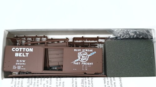 InterMountain HO Cinturón Algodón SSW PS-1 Caja Coche Kit 35071 Raya Azul | Condition: Used